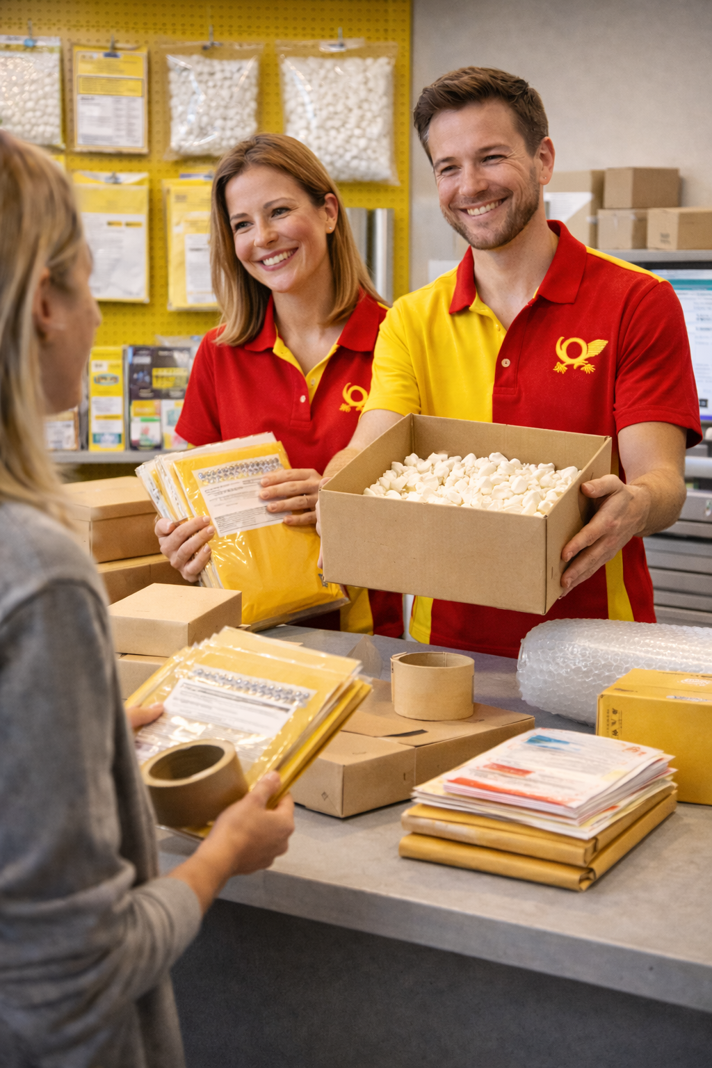 Kartonagen und Packmaterial