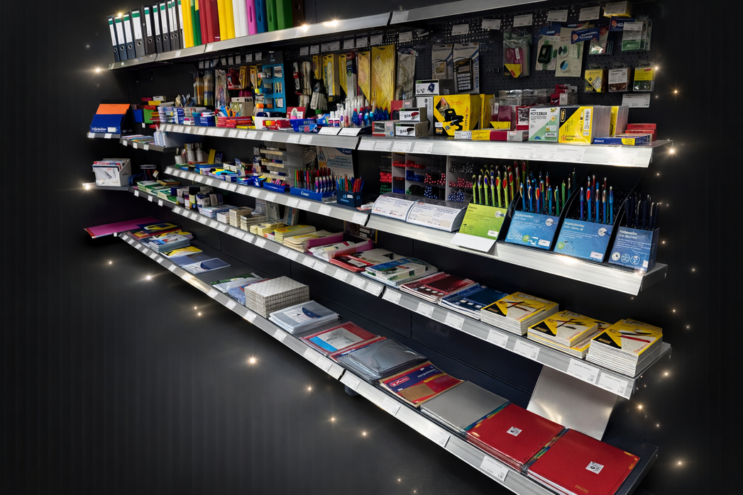 Schreibwaren auf einem Tisch